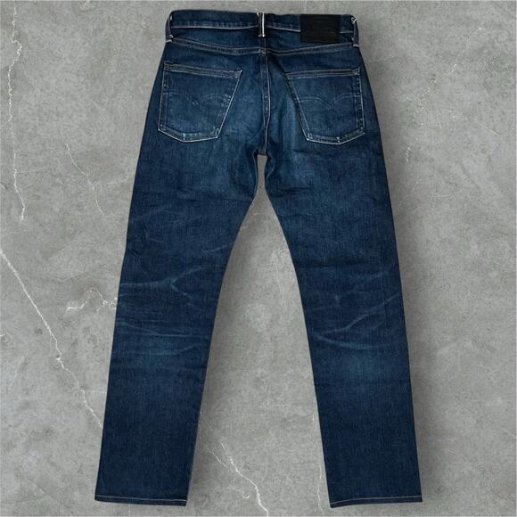 Levis Made and Crafted Jeans Mens 29x28 Japanese Selvedge Japan Big E 502 Taper - Picture 2 of 16